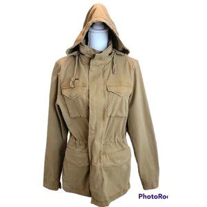 Women’s Size Small Military Jacket Army Green Heavy Weight Old Navy -NWOT!